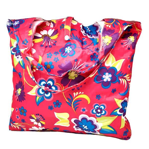 BOLSA DE COMPRAS PLEGABLE EN MINIBOLSA
