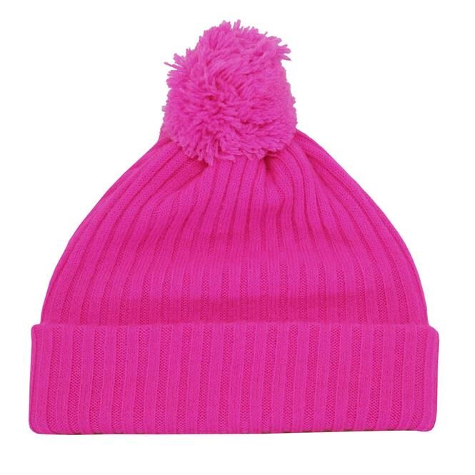 GORRO SUPER SUAVE CON POMPON BEBE