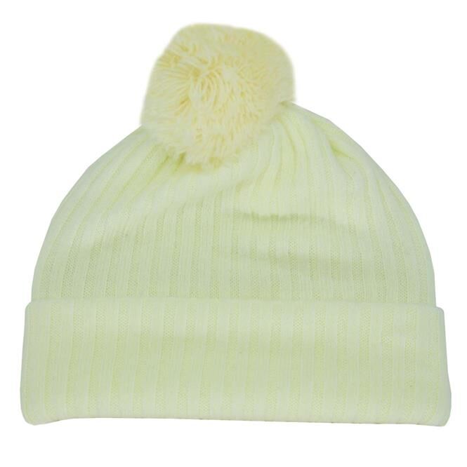 GORRO SUPER SUAVE CON POMPON BEBE