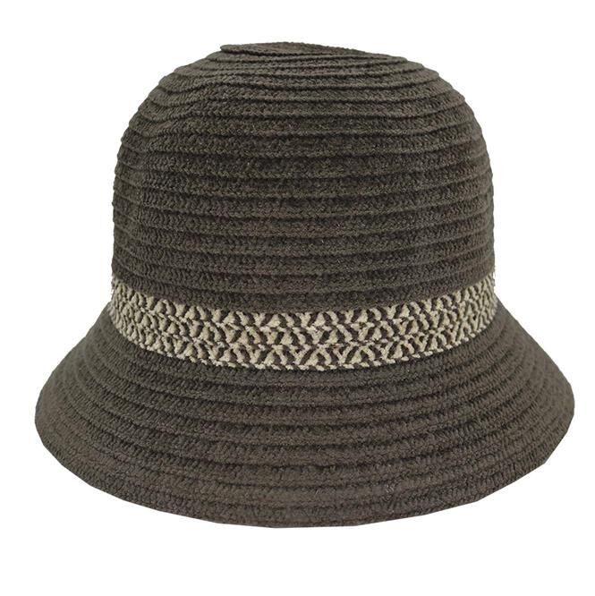 Sombrero con cinto tramado